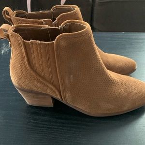 Suede booties